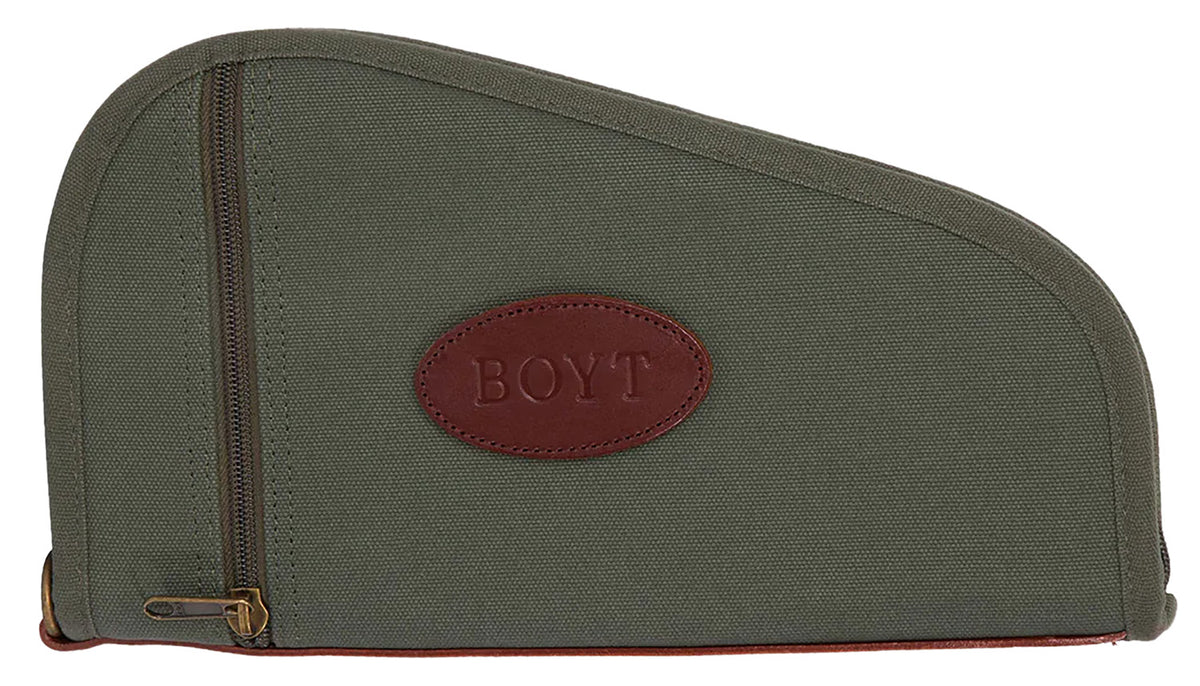 Boyt 0PP440009 14" OD Green Heart-Shaped Handgun Rug Soft Case