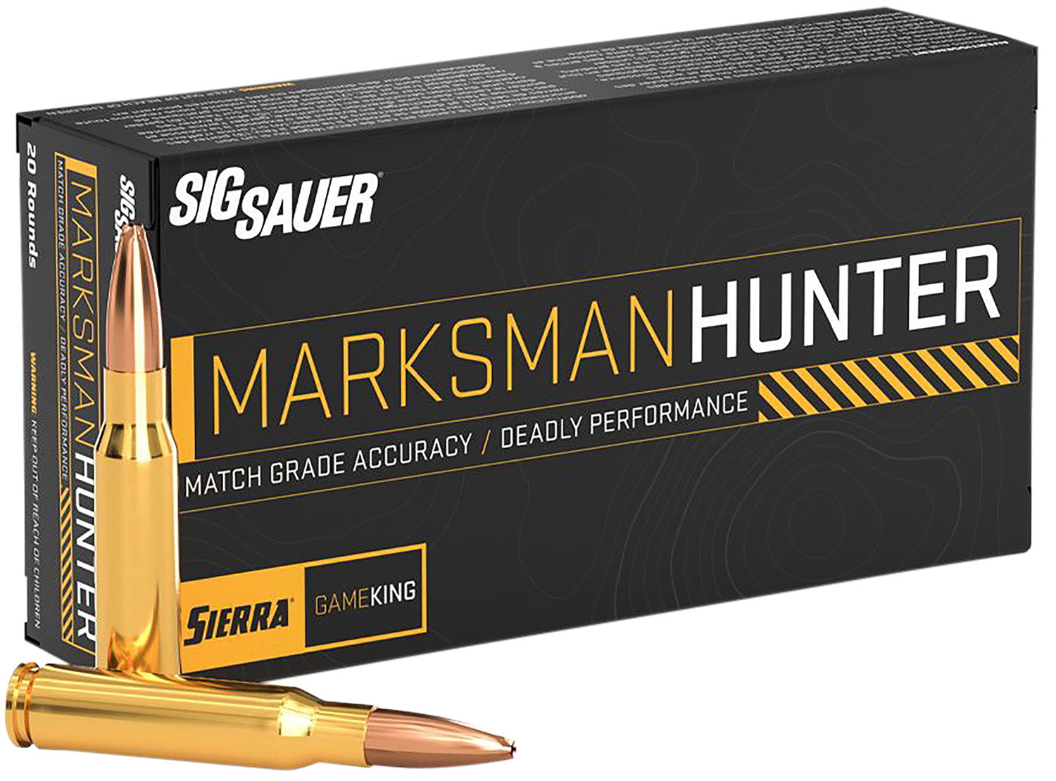 Sig Sauer .270 Winchester Marksman Hunter 140 grain Jacketed Hollow Point ammunition