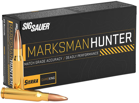Sig Sauer .270 Winchester Marksman Hunter 140 grain Jacketed Hollow Point ammunition