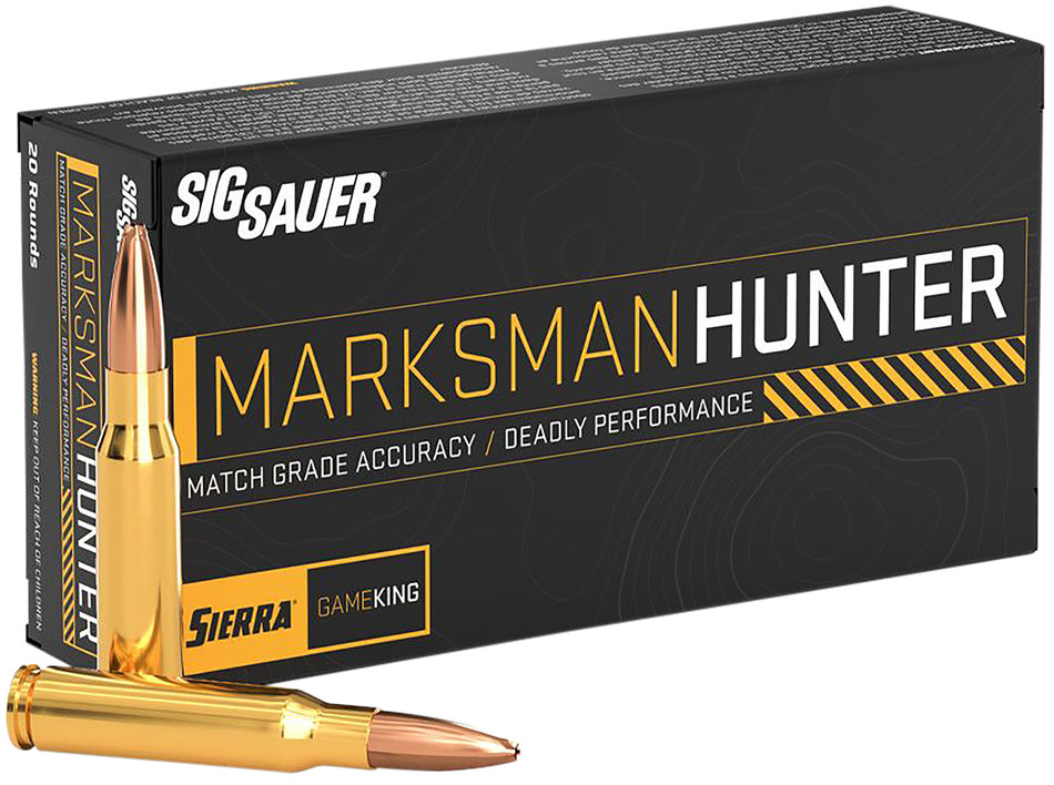 Sig Sauer .30-06 Springfield Sig Sauer Marksman Hunter 165 grain Jacketed Hollow Point ammunition