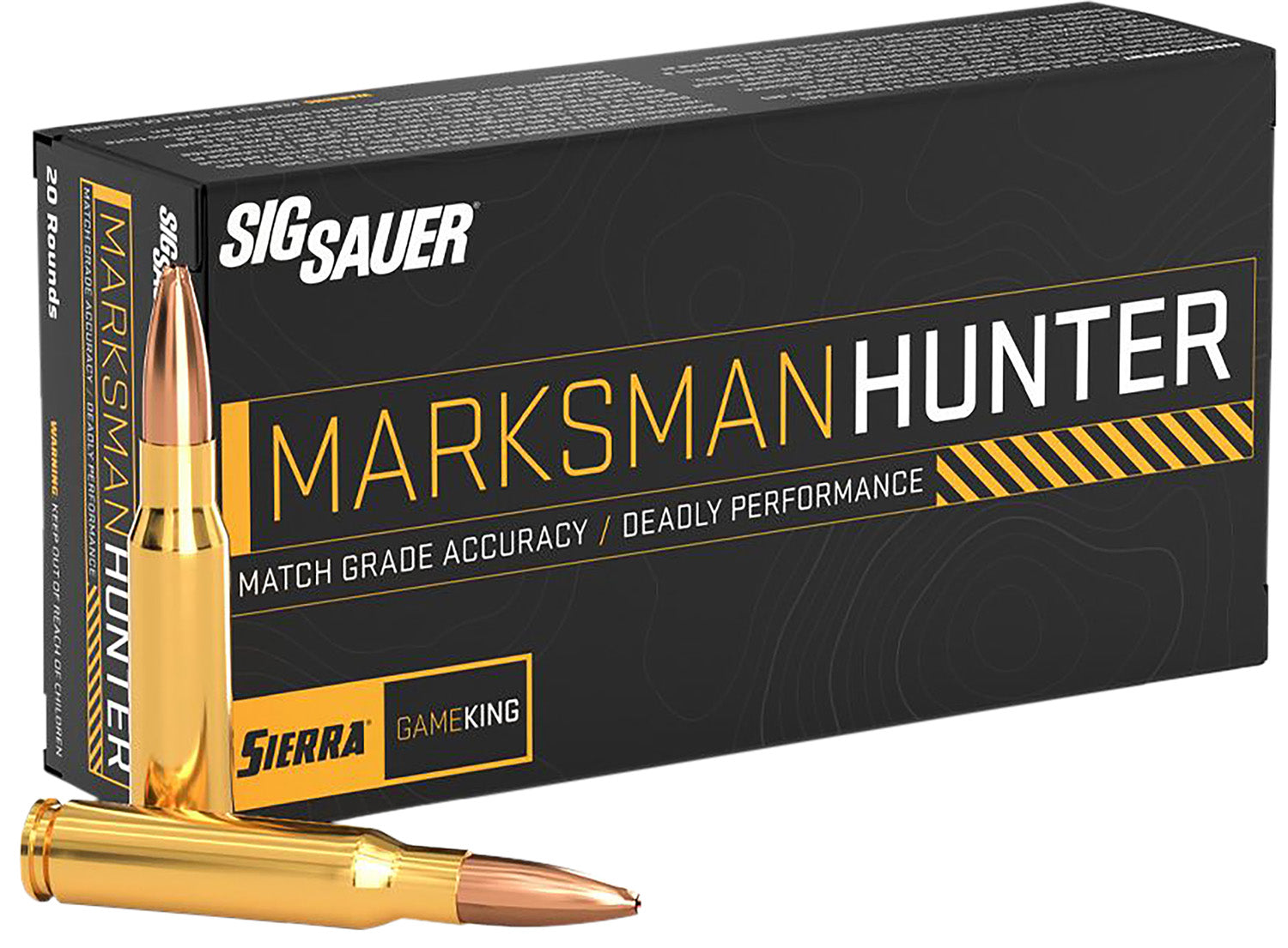 Sig Sauer .300 Winchester Mag Marksman Hunter 165 grain Jacketed Hollow Point ammunition