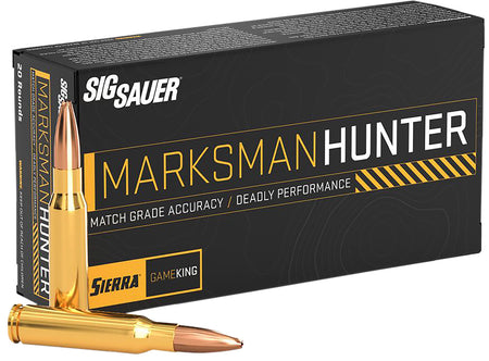 Sig Sauer .300 Winchester Mag Marksman Hunter 165 grain Jacketed Hollow Point ammunition