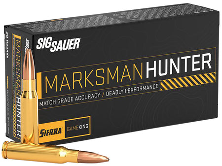 Sig Sauer 7mm Remington Mag Marksman Hunter 160 grain Jacketed Hollow Point ammunition