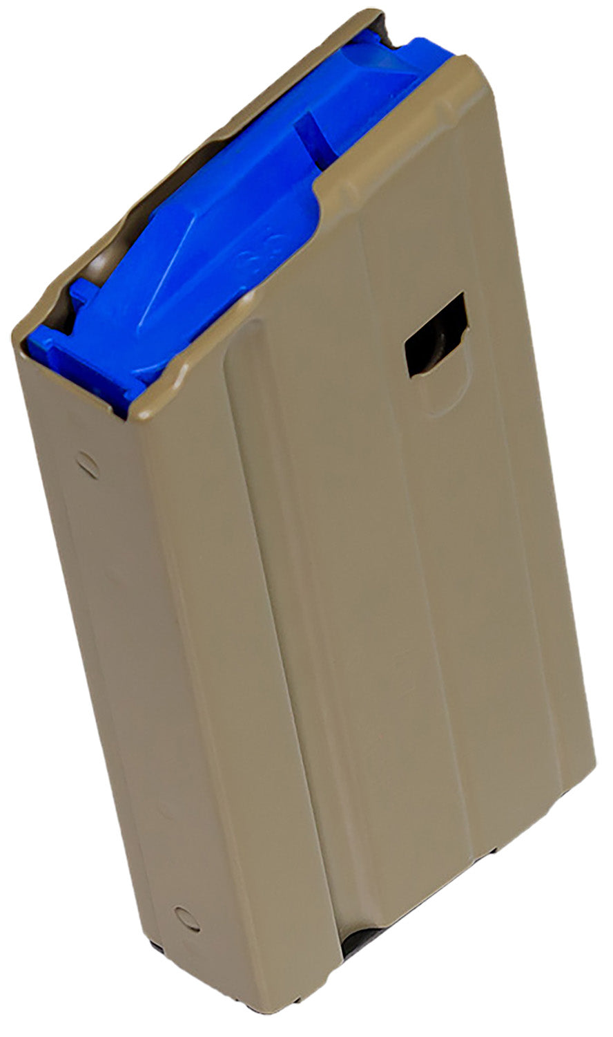 DuraMag SS 6.5 Grendel/6mm ARC/22 ARC 15 Round AR-15 FDE Stainless Magazine