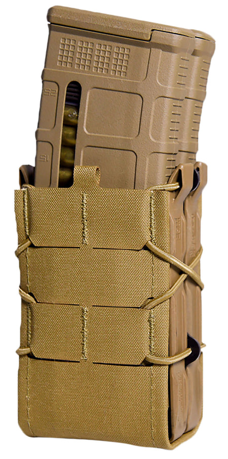 High Speed Gear TACO X2R Gen 2 242R00CB Coyote Brown Laminate MOLLE 2-Rifle Mag Carrier