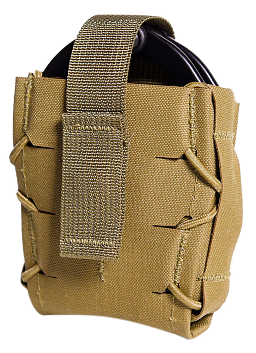 High Speed Gear TACO Gen 2 Handcuff 24DC00CB Coyote Brown Nylon MOLLE Cuff Carrier