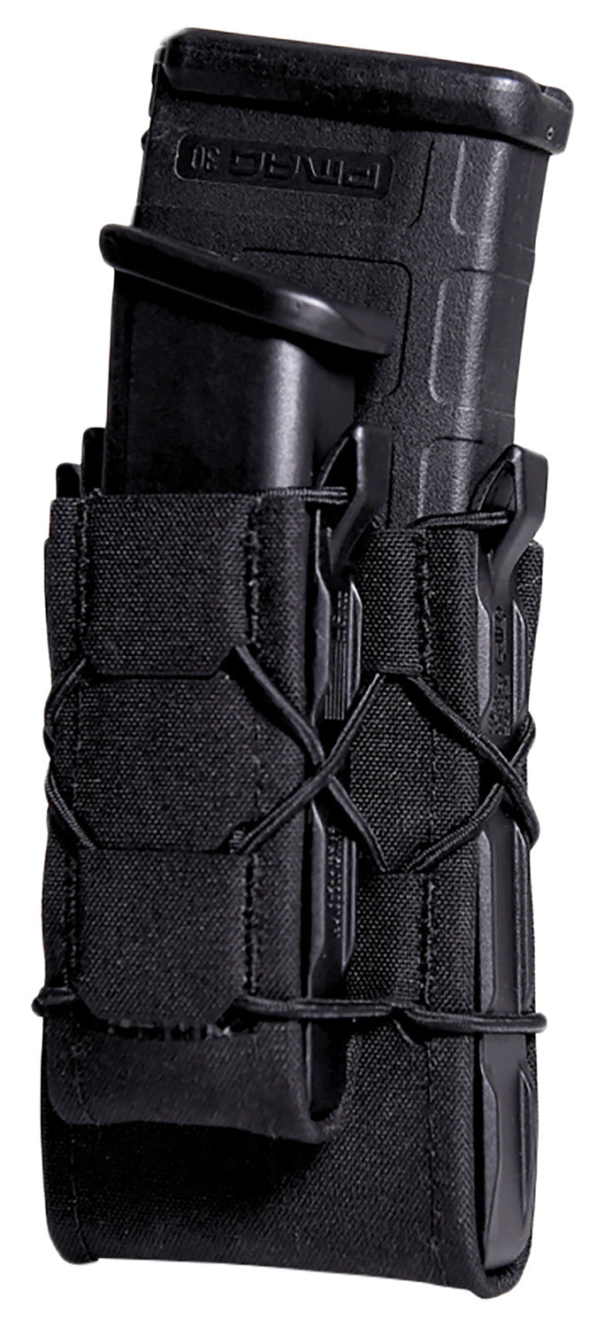 High Speed Gear TACO Gen 2 Double Decker 24DD00BK Black Laminate MOLLE Pistol/Rifle Carrier