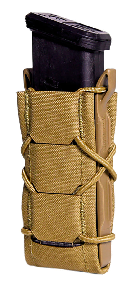 High Speed Gear Gen 2 Pistol TACO Coyote Brown Nylon Laminate MOLLE Magazine Carrier