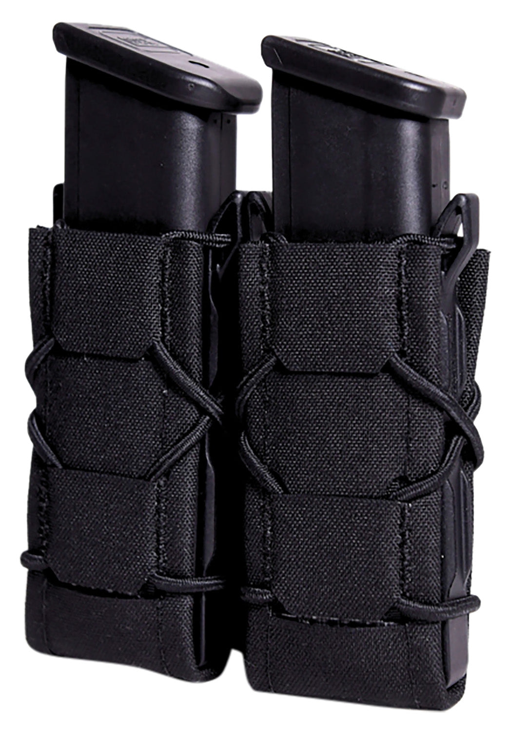 High Speed Gear Gen 2 Double Pistol TACO Black Nylon Laminate MOLLE Magazine Carrier