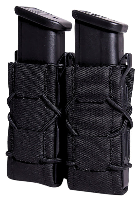 High Speed Gear Gen 2 Double Pistol TACO Black Nylon Laminate MOLLE Magazine Carrier