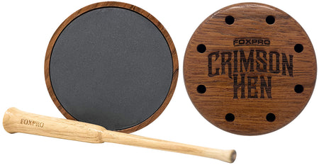 Foxpro CRIMSONSLATE Crimson Slate Turkey Pot Call - Cherry Wood