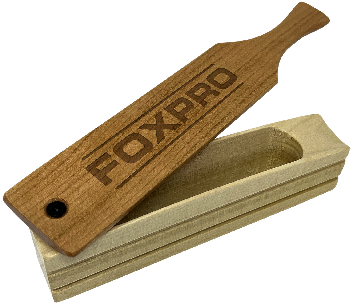 Foxpro Popbox Turkey Sound Box Call Brown Finish