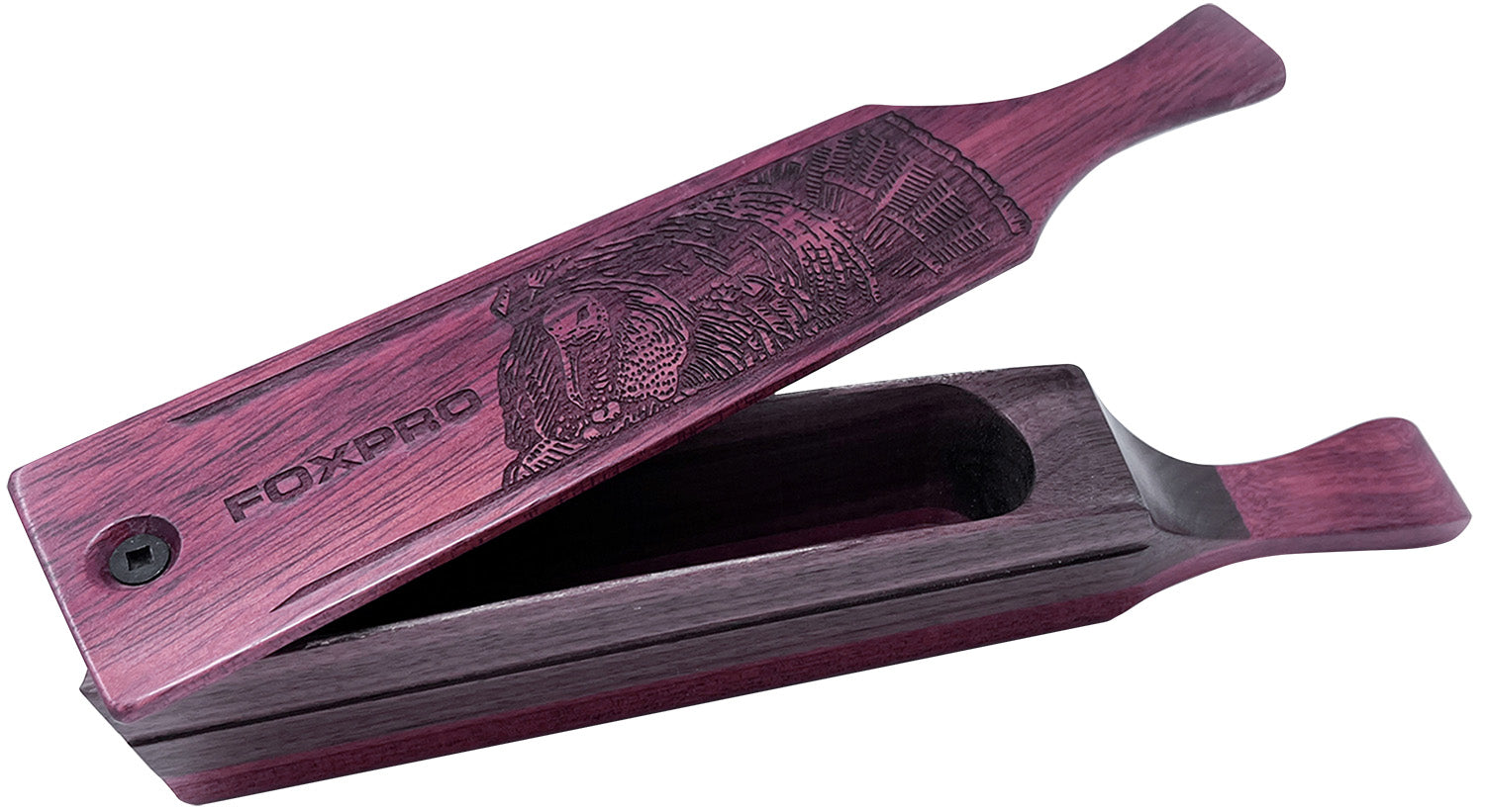 Foxpro TMPPH Turkey Box Call - Purple Heart Wood Construction