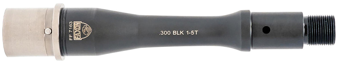 Faxon Firearms 300 BLK 6" Match Series Gunner Profile QPQ Nitride Stainless Barrel