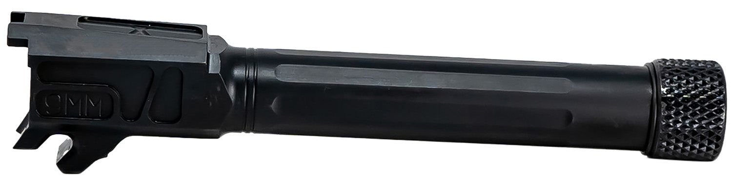 Faxon Firearms 9mm Match Series Fluted 416-R Stainless Black Nitride Drop-In Barrel SIG P365