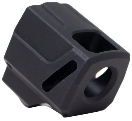 Faxon Firearms FFPACOMPSSS01 EXOS-525 Black Nitride Compensator 1/2"x28 1.125" OAL for Sig P365 & P365 XL