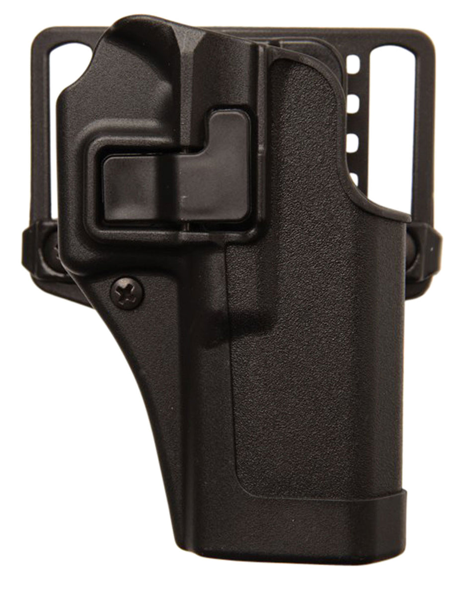Blackhawk Serpa CQC OWB Holster Matte Black Polymer Paddle Belt Loop Springfield XD-S 3.3" Barrel Right Hand