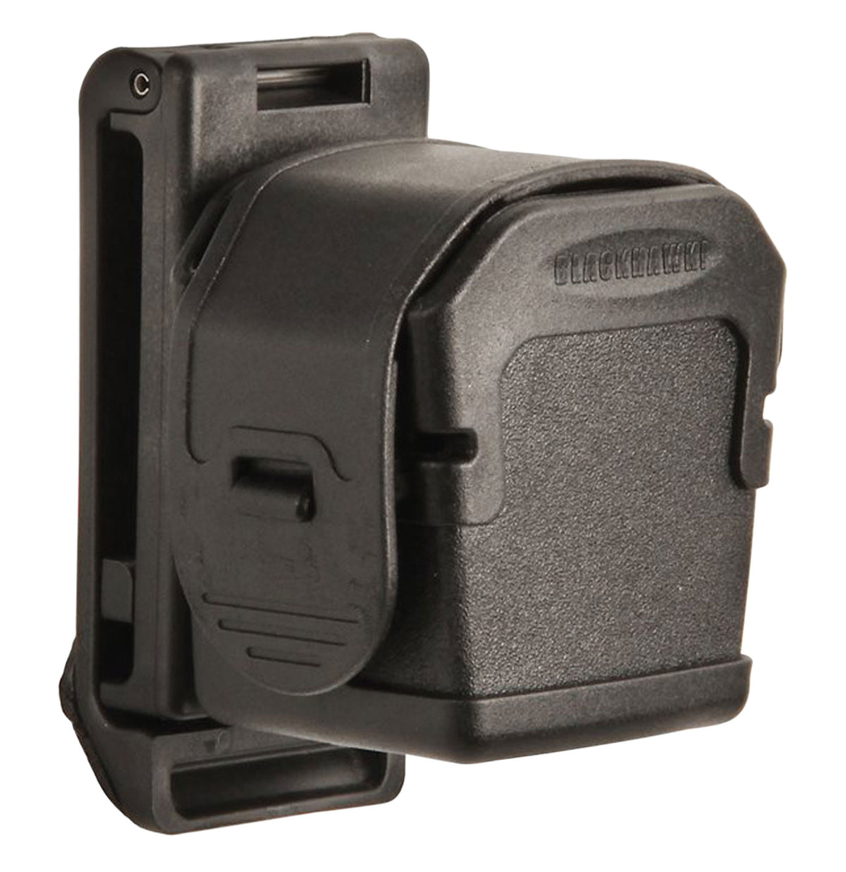 Blackhawk 44A890BK Taser Cartridge Pouch Black Polymer Mini Mod-U-Lock Belt Loop