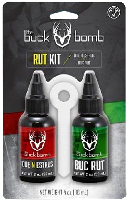 Buck Bomb HSBB200041 Classic Rut Combo Doe and Buck Urine Scent Kit