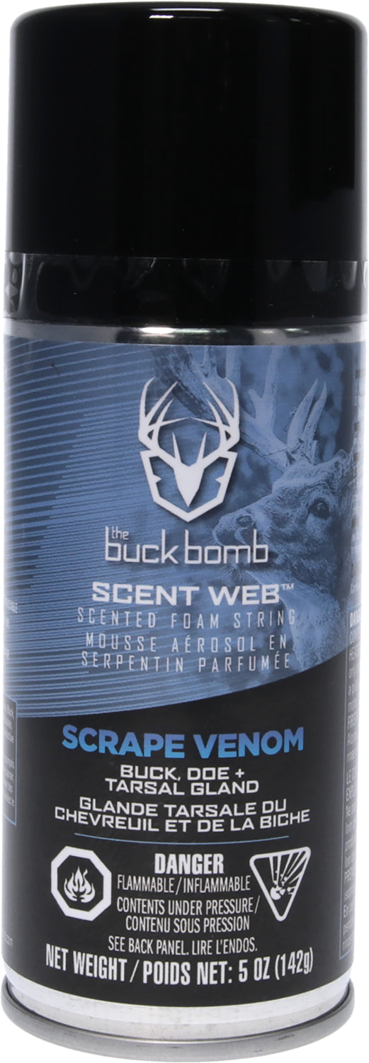 Buck Bomb HSBBSWSCRPVEN Pre-Rut Scrape Venom Foam Scent Aerosol 5oz