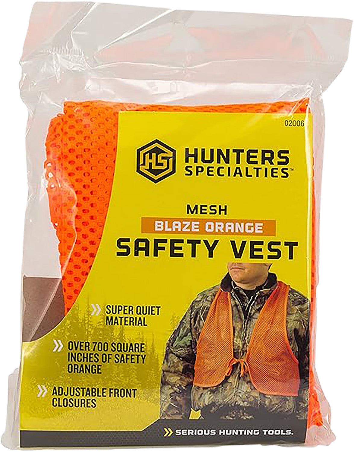 Hunters Specialties Orange Mesh Safety Hunting Vest OSFA