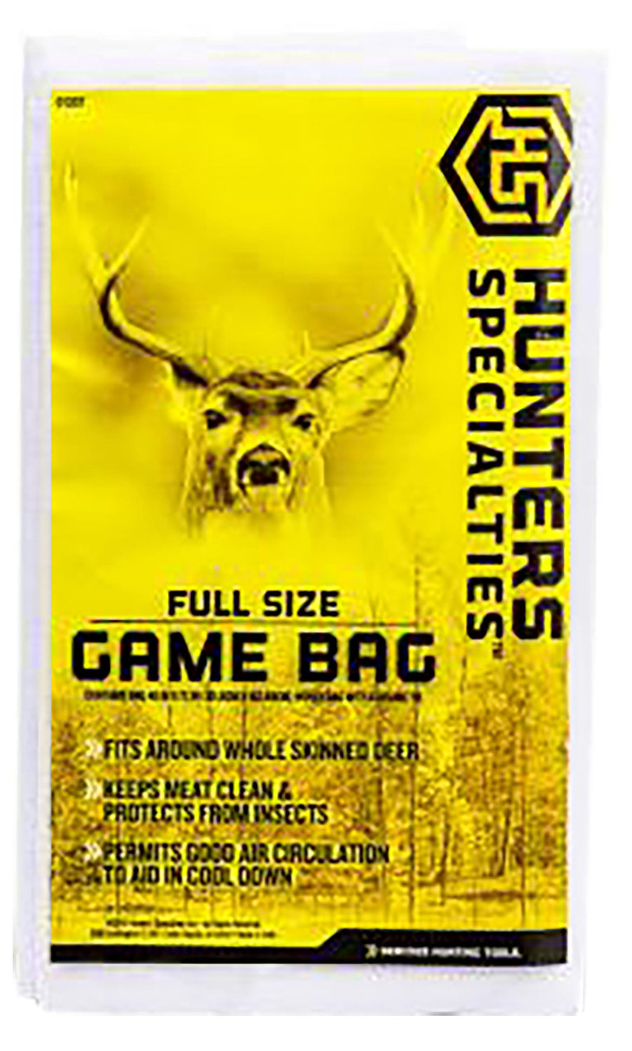 Hunters Specialties HS01237 White Full Size Deer Game Bag