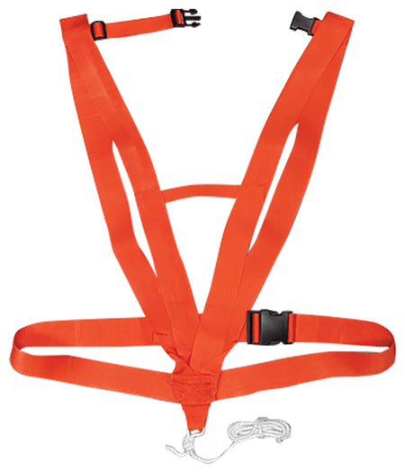 Hunters Specialties HS02019 Ultra-Durable Deer Drag Game Harness Safety Orange