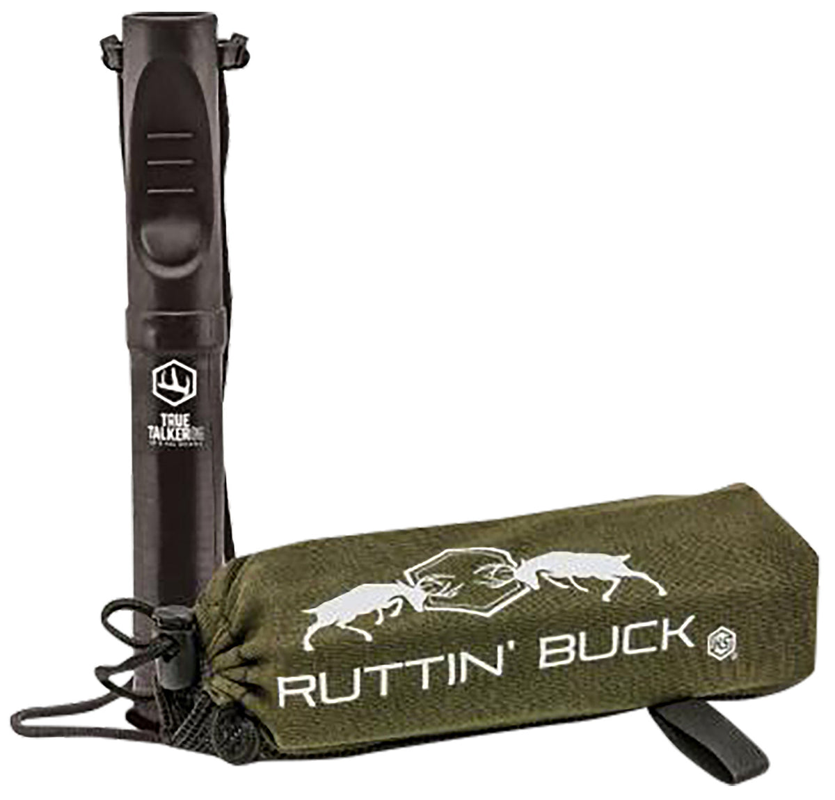 Hunters Specialties HS100160 True Talker Deer Grunt Call with Rubber Sleeve Black