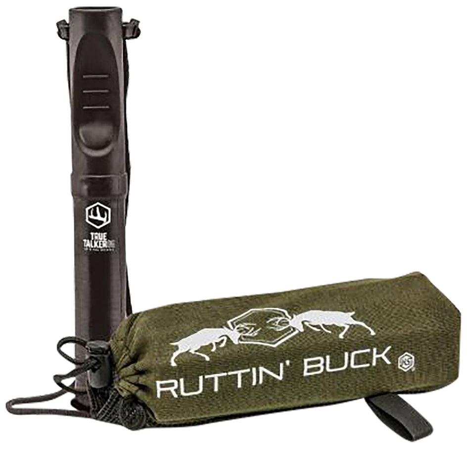 Hunters Specialties HS100160 True Talker Deer Grunt Call with Rubber Sleeve Black