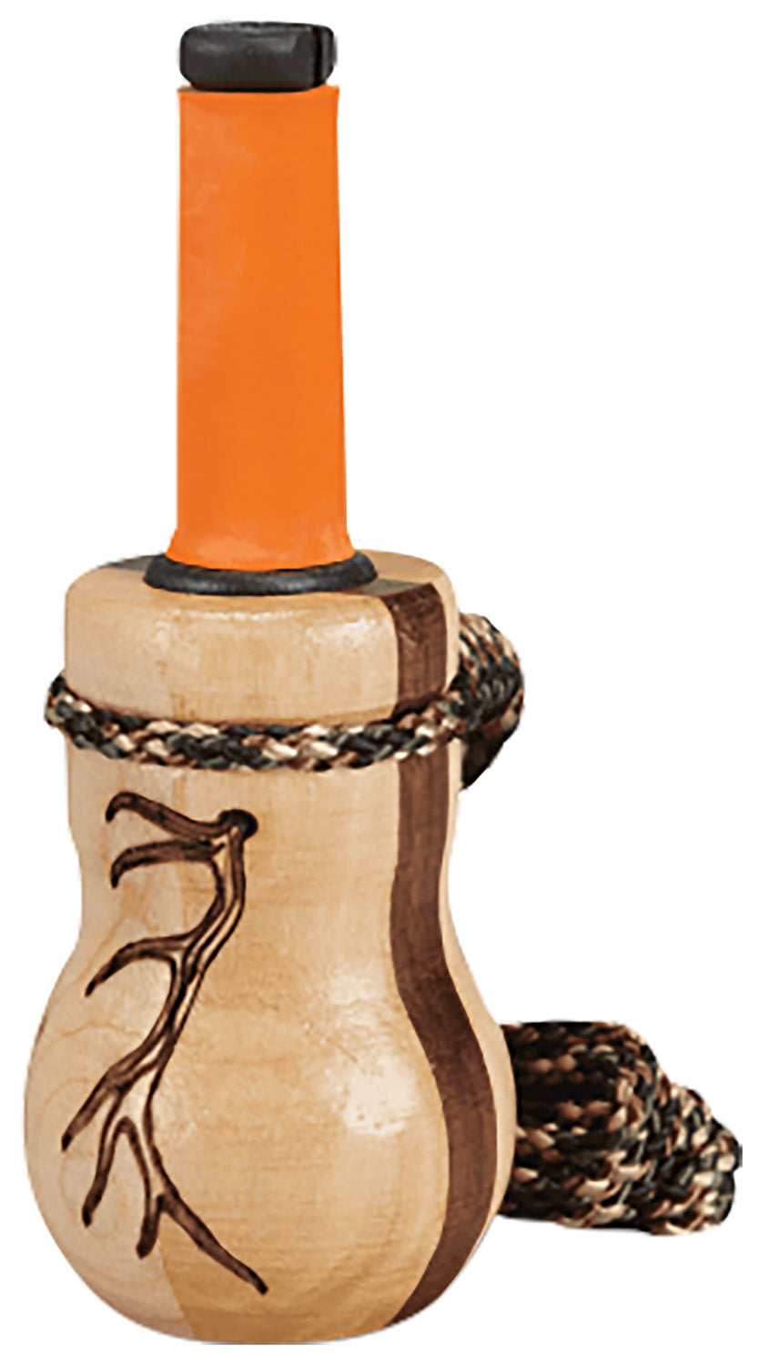 Wayne Carlton's HSWCC70167 Lil' Heifer Cow and Calf Elk Call - Wood Barrel