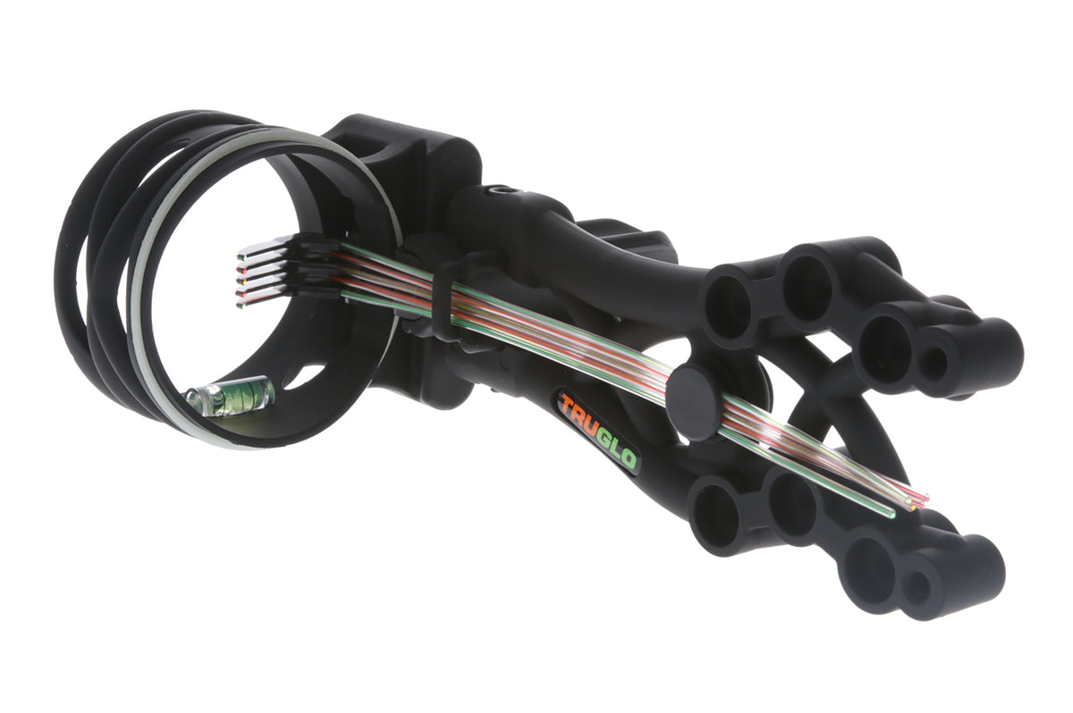 TruGlo TG5805B Carbon Extreme 5-Pin Adjustable Archery Sight Black