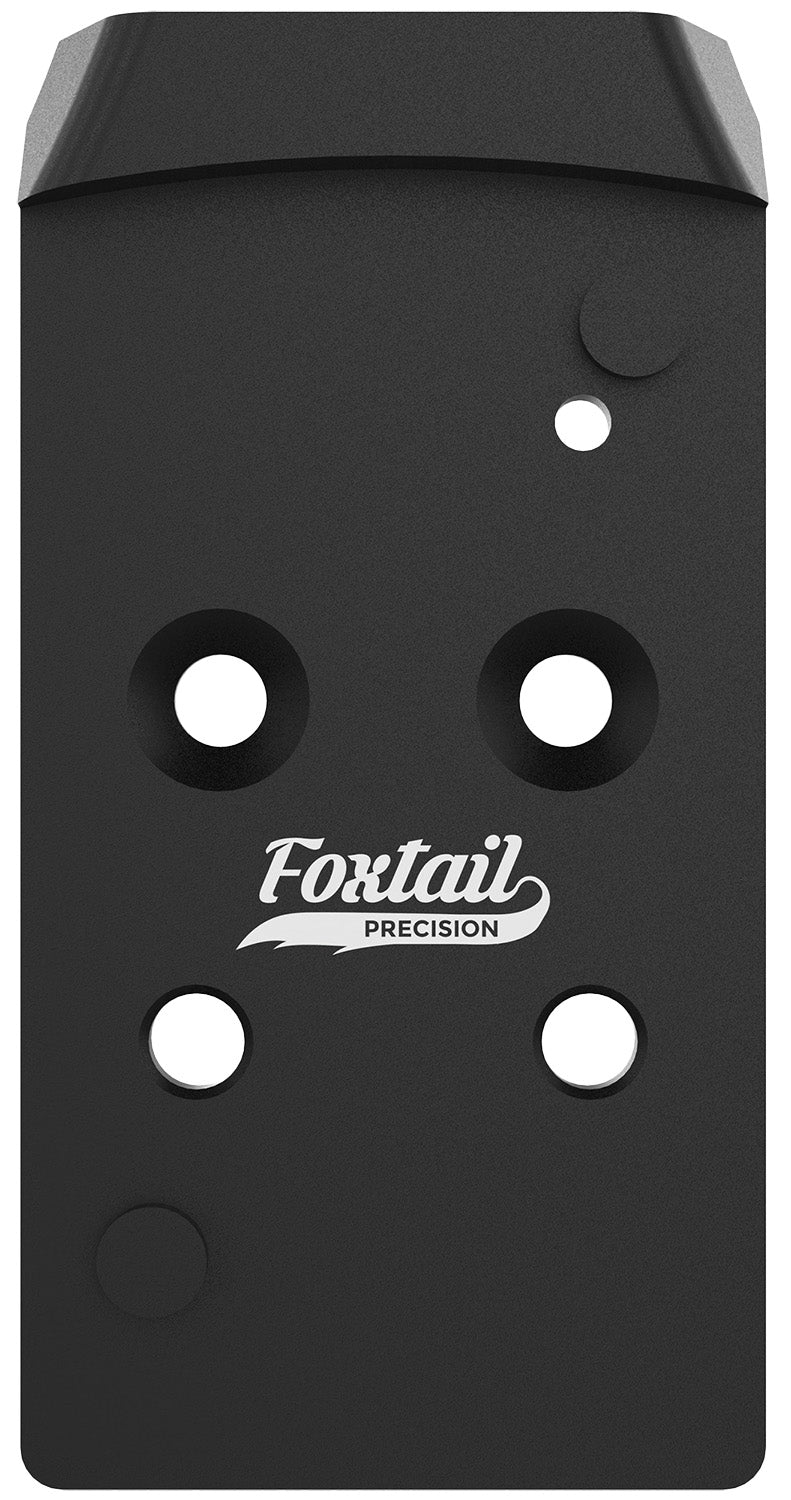 Foxtail Precision 100017 Black Anodized Dovetail Optic Plate CZ P10 Compatible w/ Holosun 407k 507k