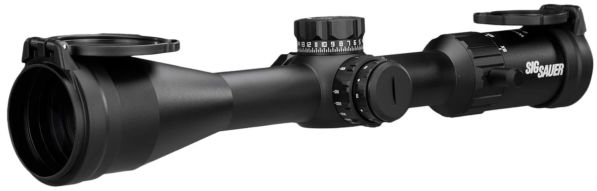Sig Sauer SOW46001 Whiskey4 Black 6-24x50mm 30mm Tube MOA Milling Hunter 2.0 Hunting Scope