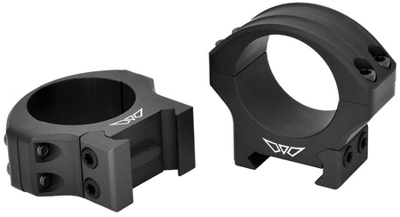 Warne HyperLite 8513M MagnaFusion Alloy 30mm Low Matte Black Scope Rings Picatinny