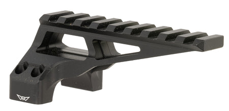 Warne 7860M Skyline Diving Board Extended Rail Mount Black Aluminum 34mm Tube