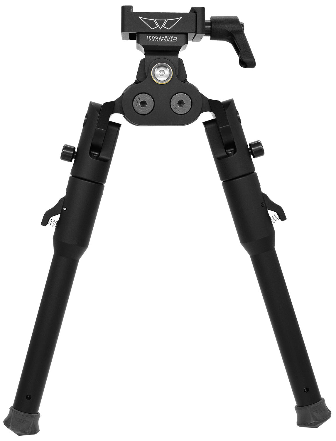 Warne 7922M Skyline Pro ARCA Bipod Black Anodized Aluminum Lite Legs