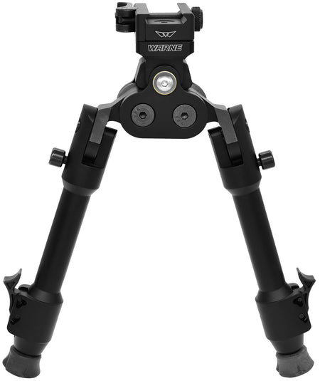Warne 7923M Skyline Pro QD Picatinny Bipod Black Anodized Precision Legs