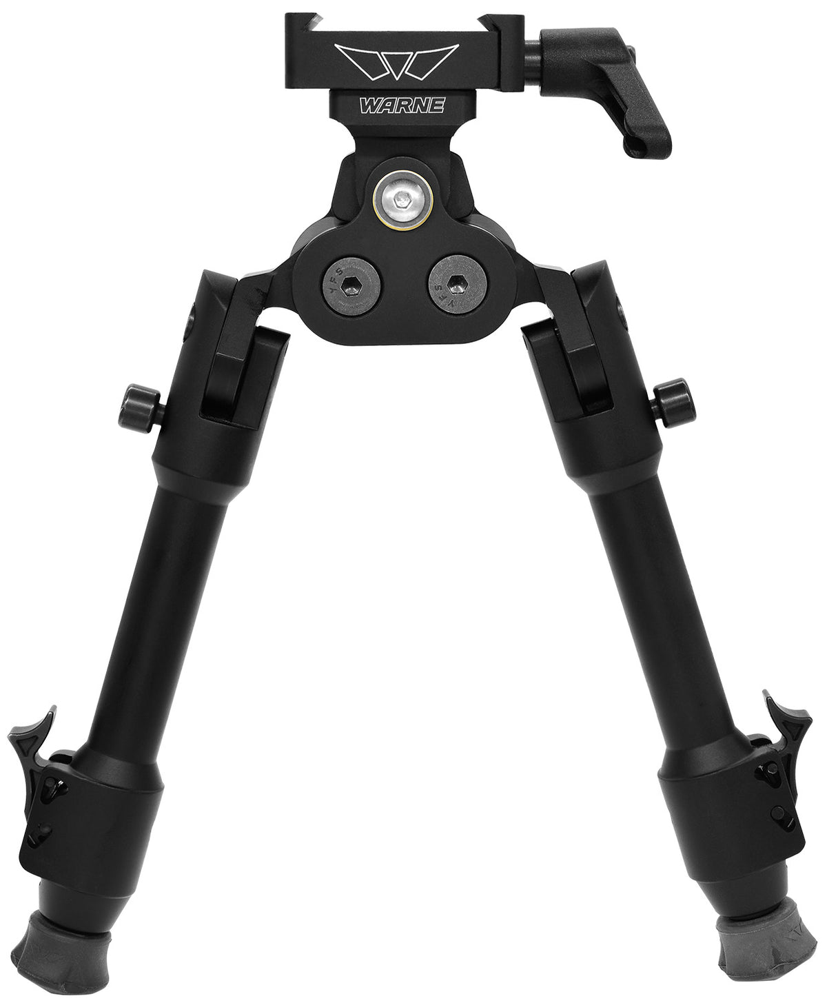 Warne 7924M Skyline Pro ARCA Bipod Black Anodized Aluminum Precision Legs