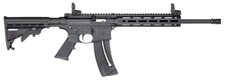 Smith & Wesson 14375 M&P15-22 Sport Bundle .22 LR 25+1 16.50" Black Threaded Barrel Polymer Receiver Black Handguard Grip