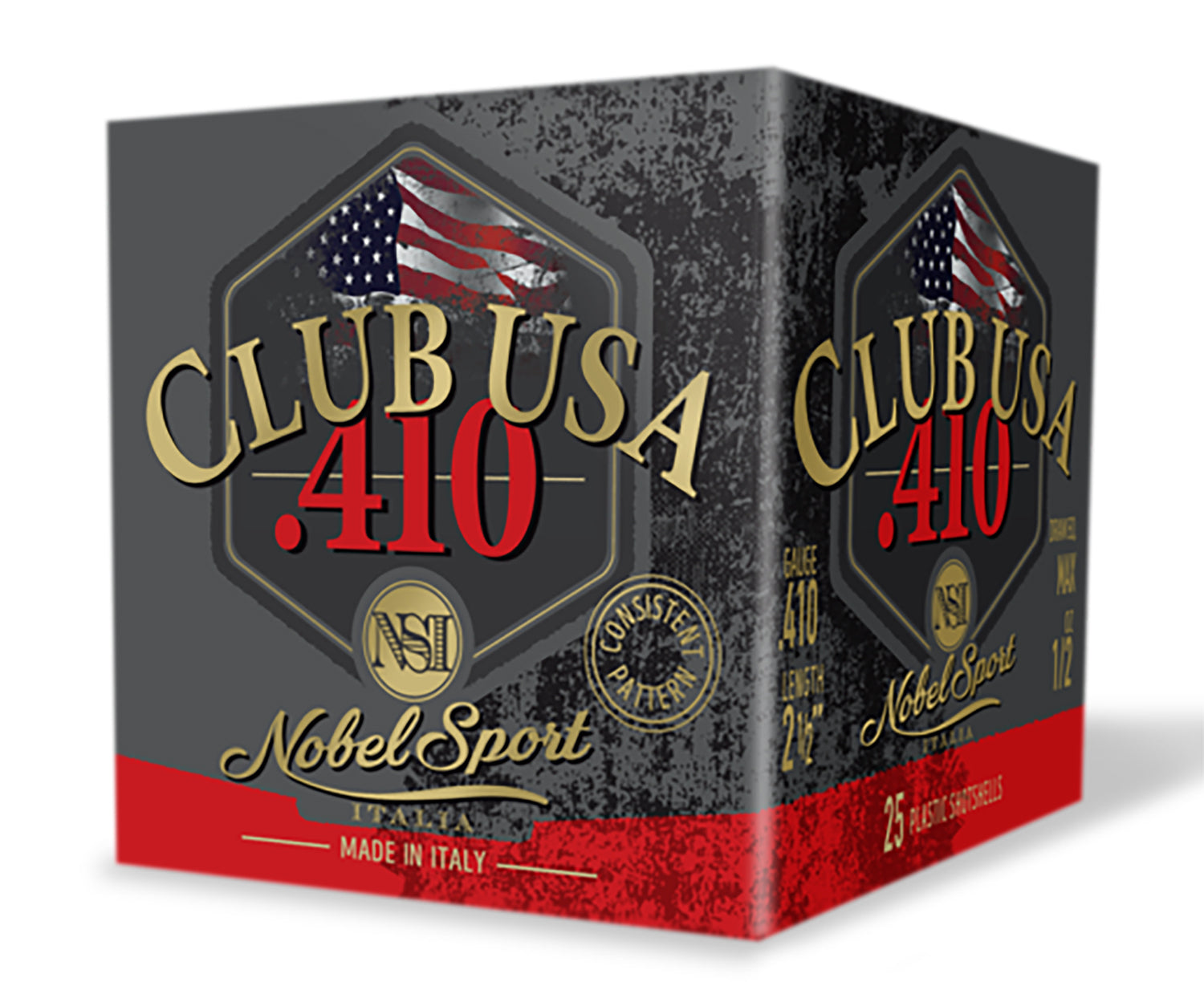 Eurosports LLC .410 Bore Shotgun Ammo Nobelsport NSI .410 2.5 in 1/2 oz #6