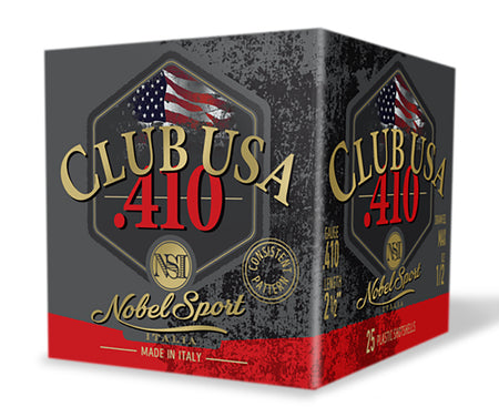 Eurosports LLC .410 Bore Shotgun Ammo Nobelsport NSI .410 2.5 in 1/2 oz #6