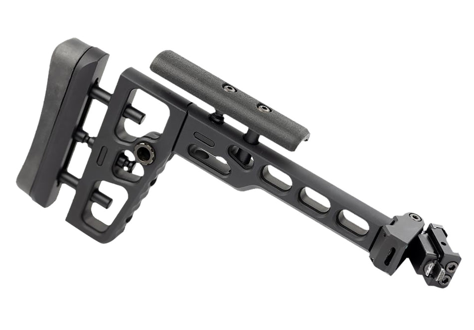 Samson 040614101 S.A.S Black Tactical Folding Picatinny Stock Adapter Tool-Free Adjustment