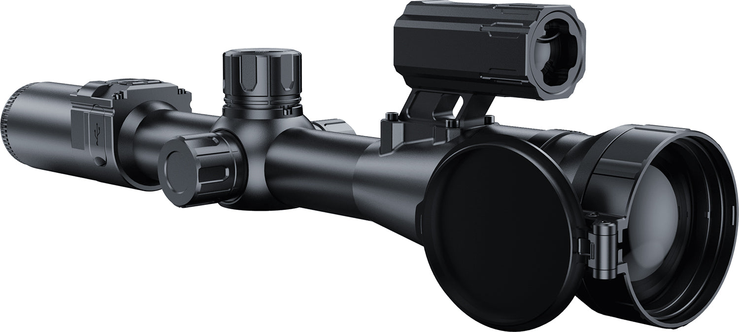 PARD PA650/LRF Pantera 640 Thermal Scope 3.3x 50mm Black Multi Reticle 640x512 Resolution Laser Rangefinder