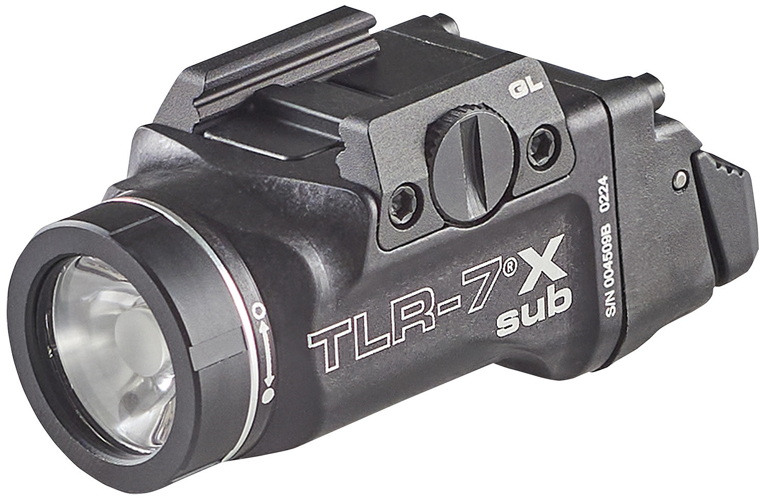 Streamlight 69405 TLR-7 X Sub USB 500 Lumen Subcompact Pistol Light Black Glock 43X/48