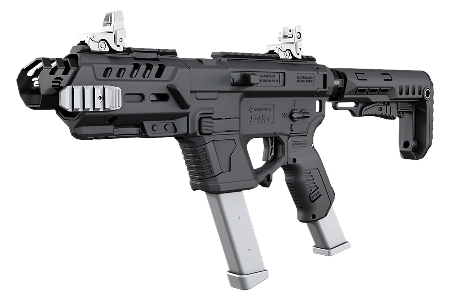 Recover Tactical Black Metal Front Guard for P-IX+ Basic PG9 Platform