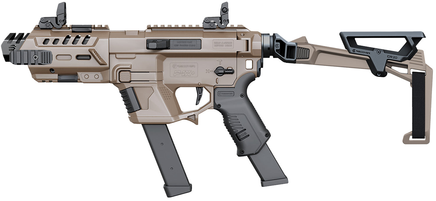 Recover Tactical P-IX+ Basic PG9 Tan Metal Front Guard Folding Brace PIXPBFBR02