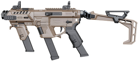 Recover Tactical PIXPMGFST02 Tan Folding Stock Metal Front Guard for P-IX+MG SR20