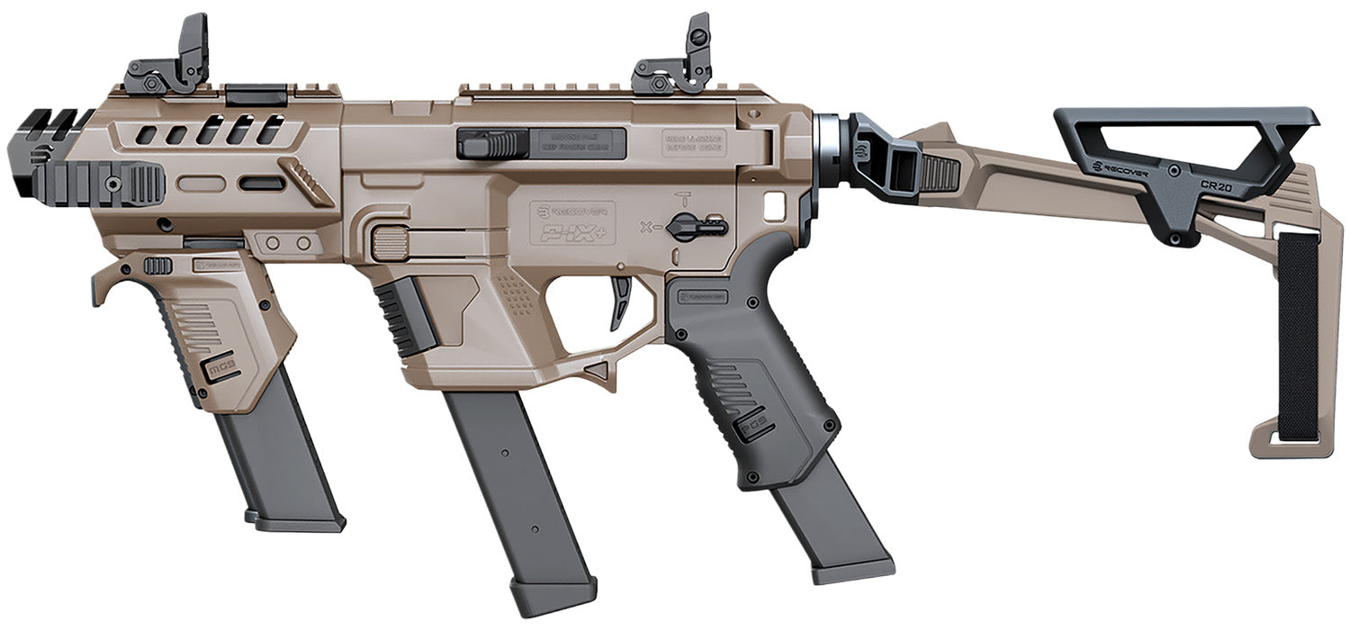 Recover Tactical PIXPMGFBR02 Tan Folding Brace Metal Front Guard for P-IX+MG SR20