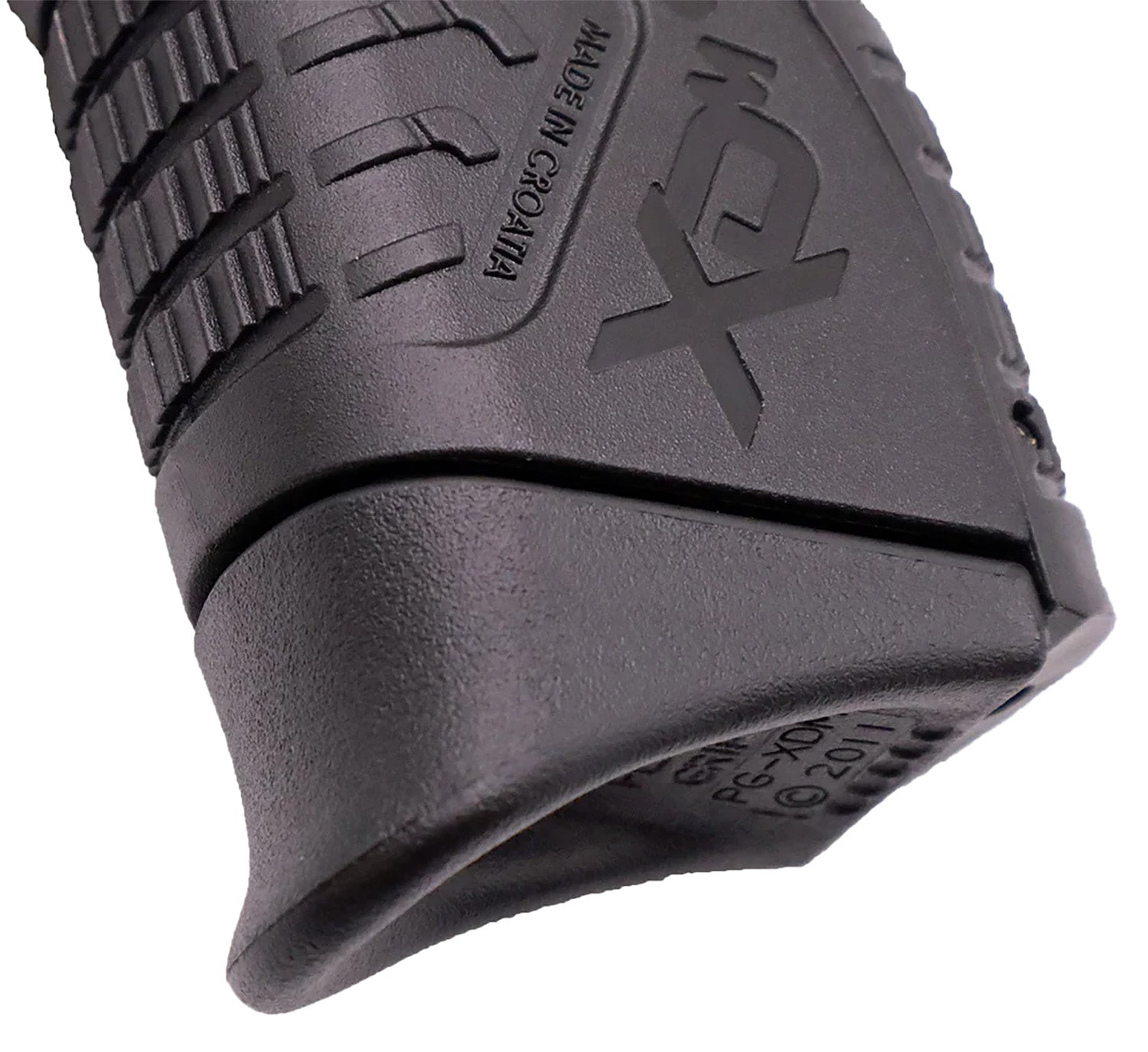 Pearce Grip Black Polymer Grip Extension for Springfield XD-M Elite Compact
