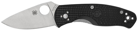 Spyderco C136PBK Persistence Lightweight 2.75" Folding Plain 8Cr13MoV SS Blade with Black Textured FRN Handle